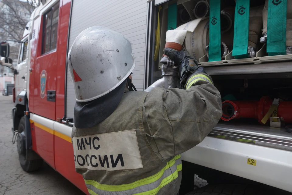 Во время пожара никто не пострадал