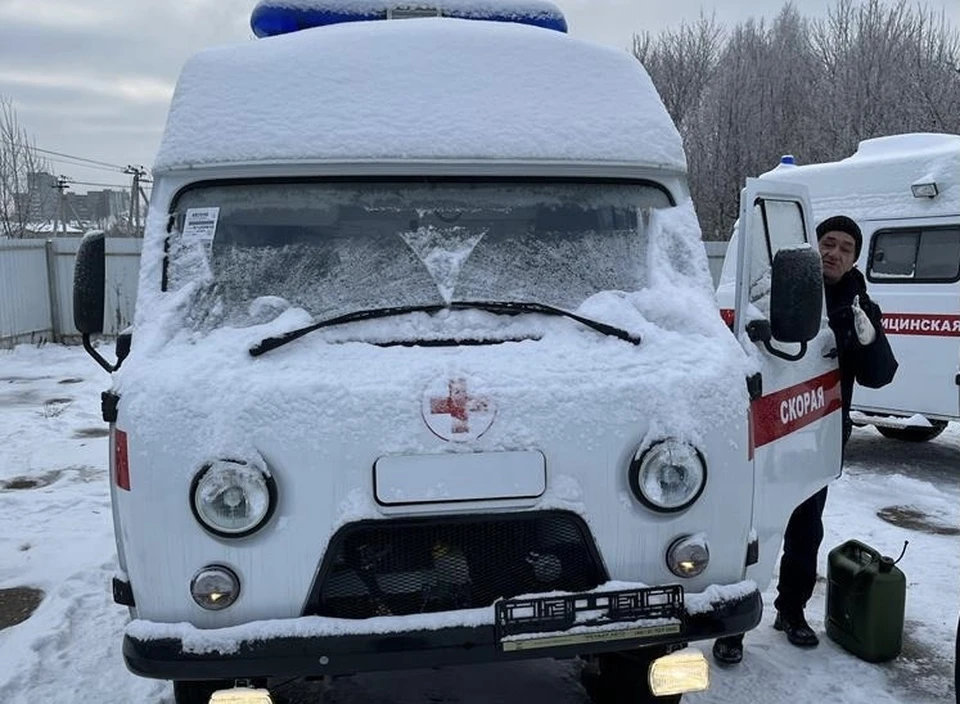 Темкинская ЦРБ получила новый автомобиль скорой помощи. Фото: департамент здравоохранения Смоленской области.