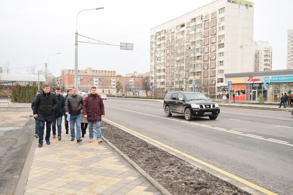 Перекресток ул 40 летия победы 1 фото Мэр Краснодара Андрей Алексеенко раскритиковал реконструкцию улицы 40-летия Побе