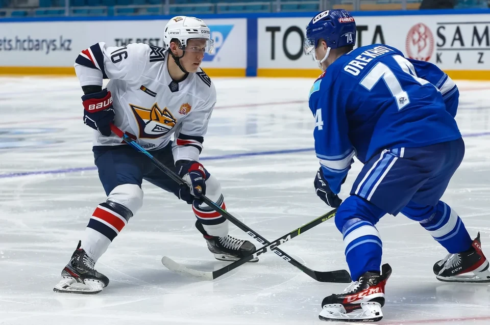 Матч «Барыс» — «Металлург» прошел без зрителей. Фото: metallurg.ru