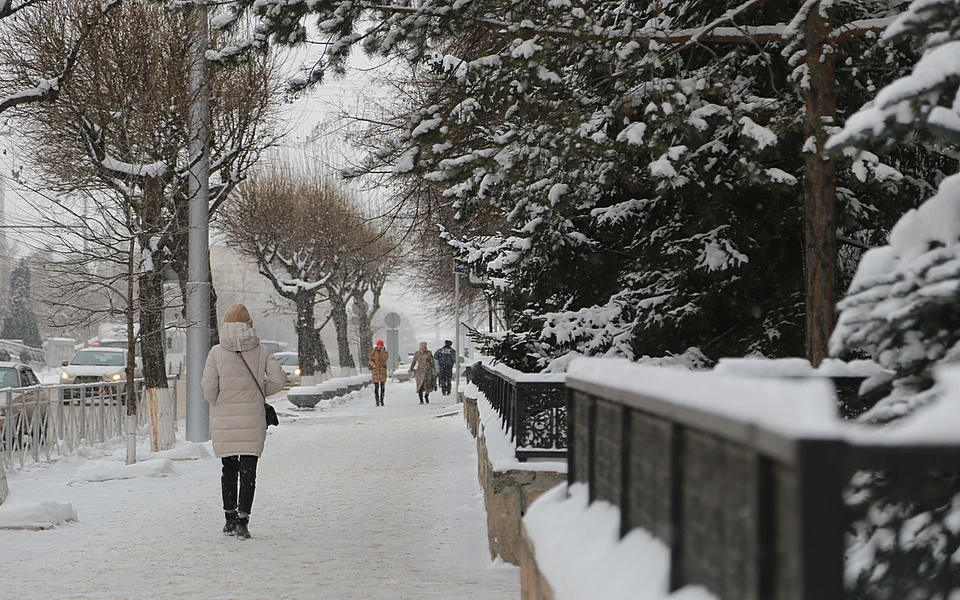 В Красноярске к концу новогодних каникул потеплеет до -3 градусов