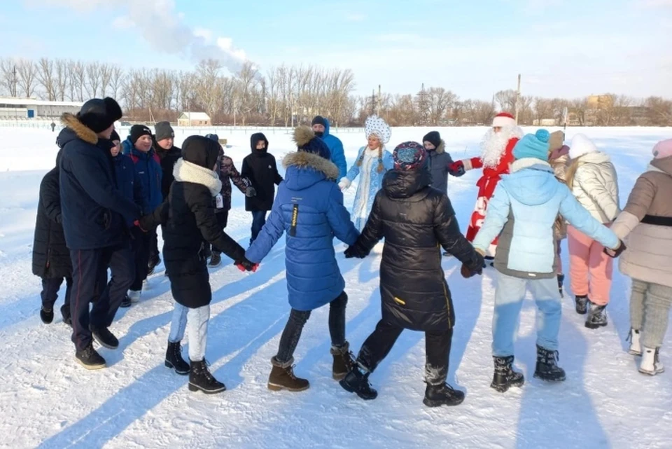 Сотрудники полиции хотели показать школьникам все прелести русской зимы