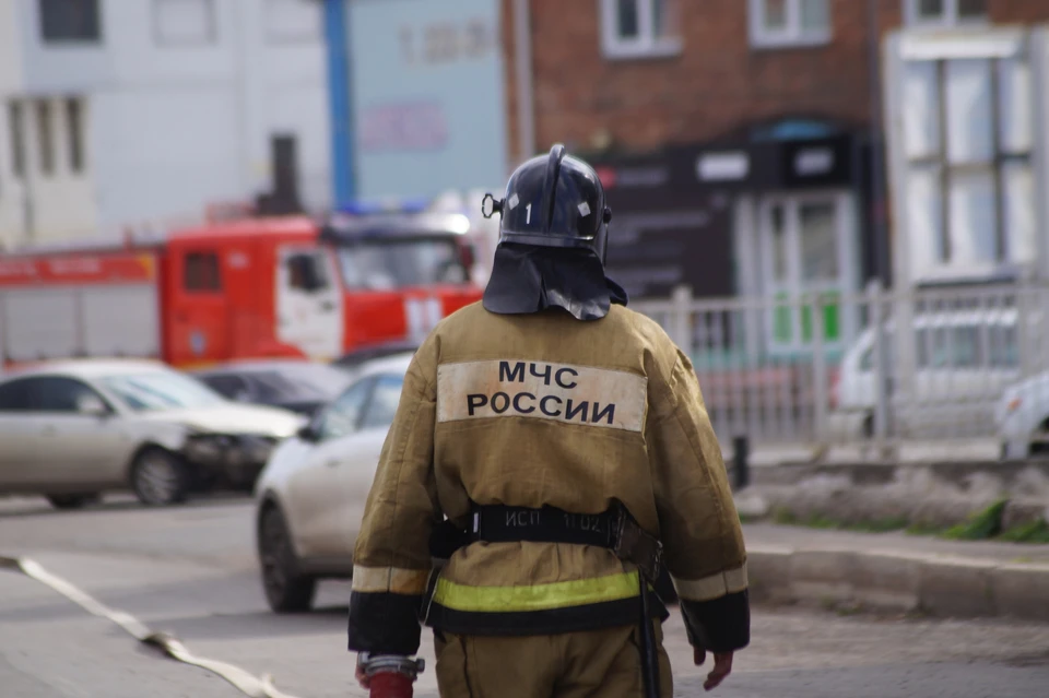 Пожар полностью потушен, пострадавших нет. Фото: Владислав Пирогов