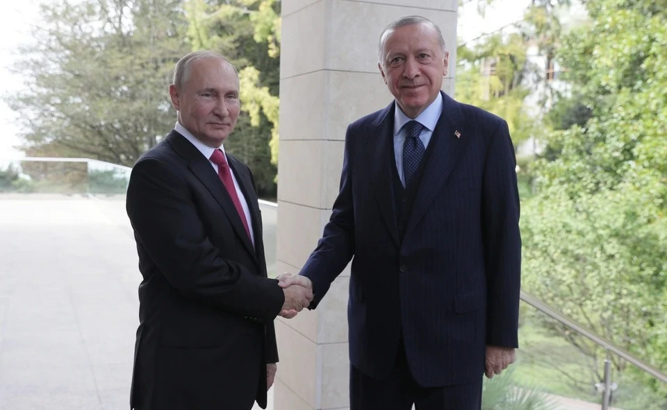 Путин принял приглашение Эрдогана посетить Турцию