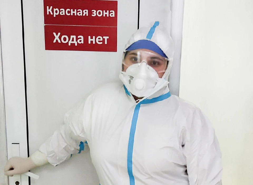 В больнице, где трудится Анастасия, есть и другие студенты, которые также обучаются в КемГМУ. Фото: Илья Русецкий.