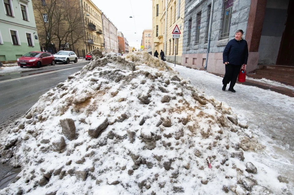 В Петербурге полностью очистили от снега более 11 тысяч дворов.