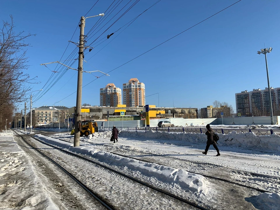 В Томске 21 декабря произошел пожар в гипермаркете «Лента» на улице Елизаровых.
