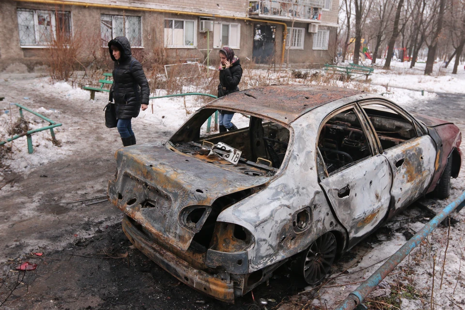 Жителю Уссурийска сожгли машину из-за места на парковке