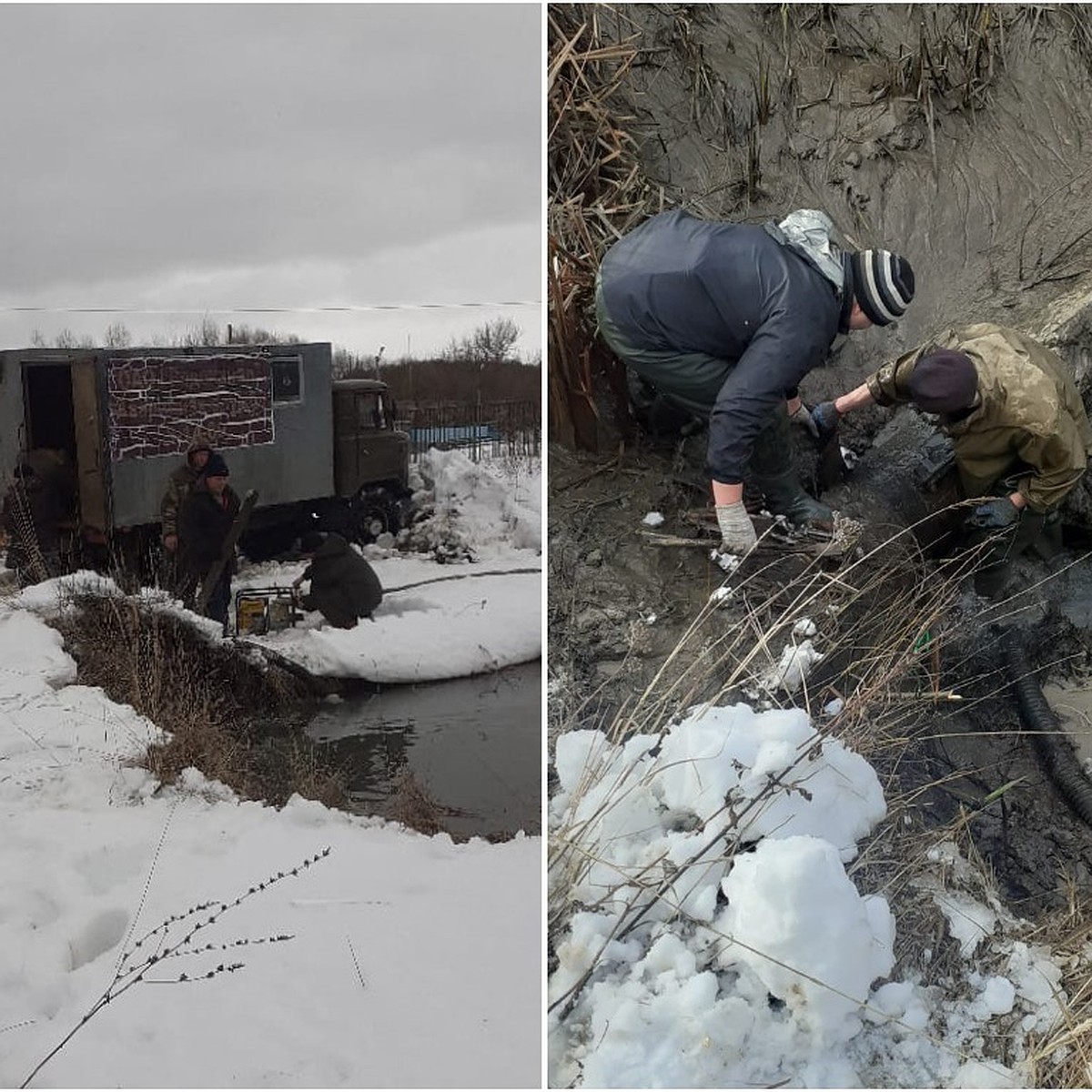 Причиной отключения воды в Скопине стала авария на магистральном  водопроводе - KP.RU