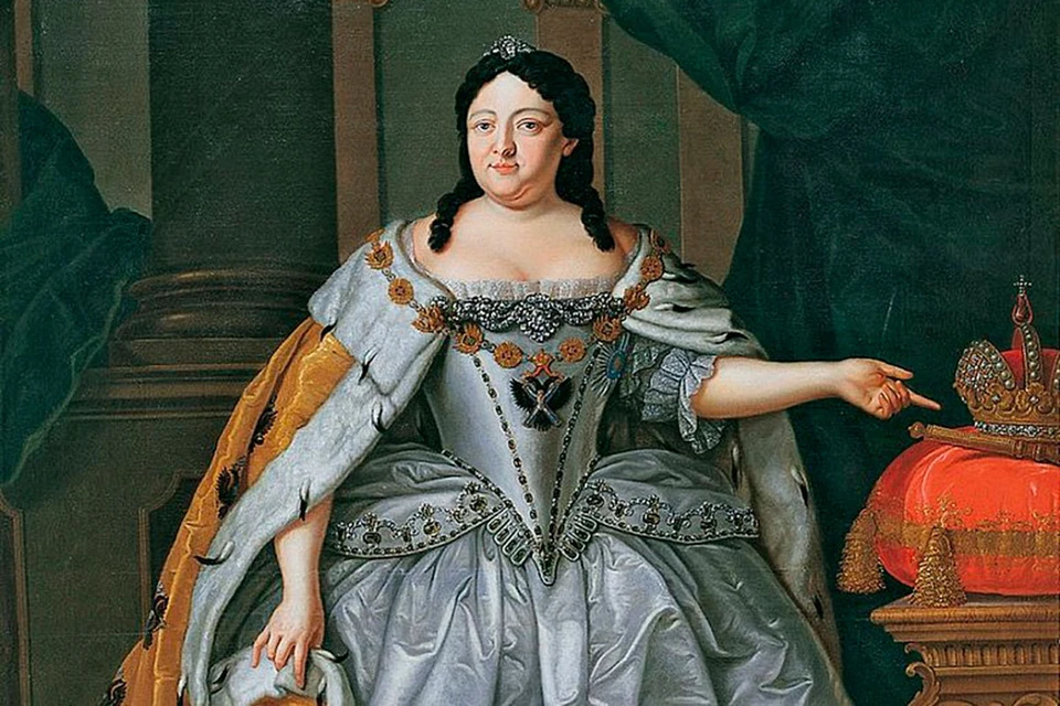 Коронационный портрет Анны Иоанновны.
