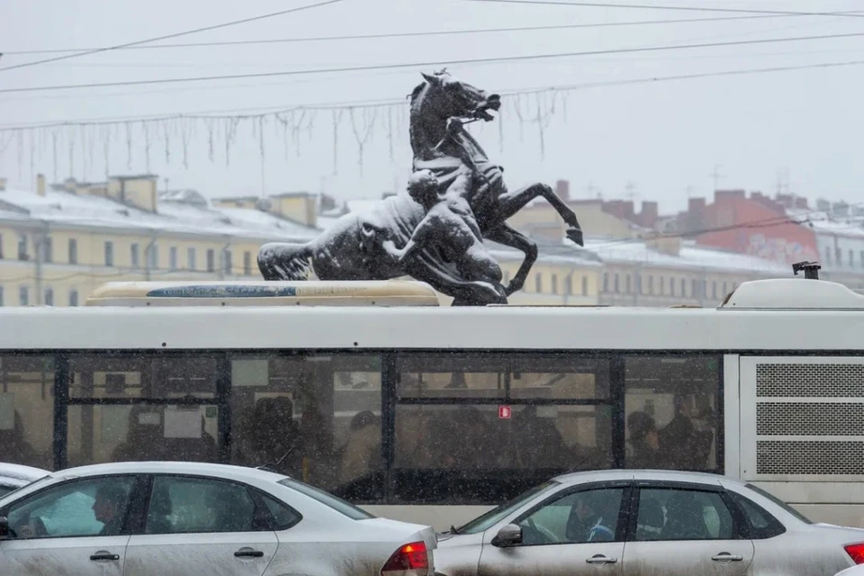 В Петербурге продлили «желтый» уровень опасности из-за погодных условий