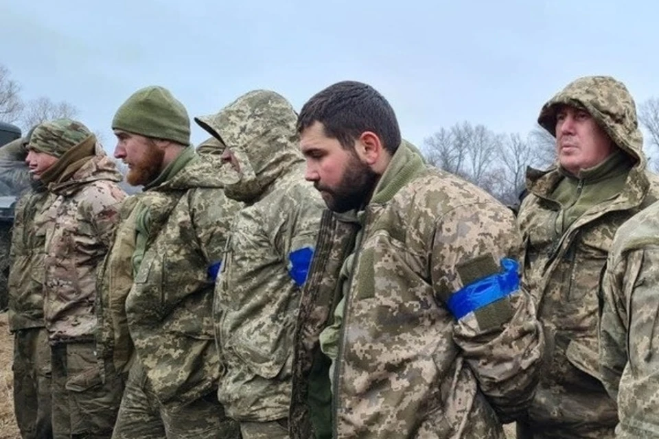 Войскам ЛНР сдались 17 военнослужащих 17 бригады ВСУ. Фото: ЛИЦ