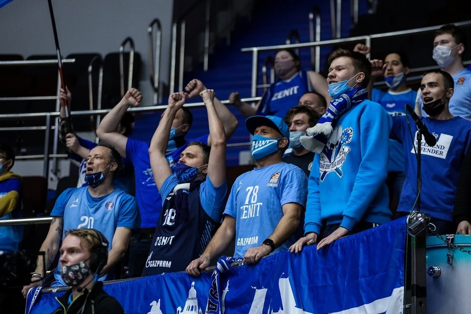 Сине-бело-голубым в этом сезоне предстоит провести еще шесть домашних встреч ФОТО: vk.com/zenitbasket