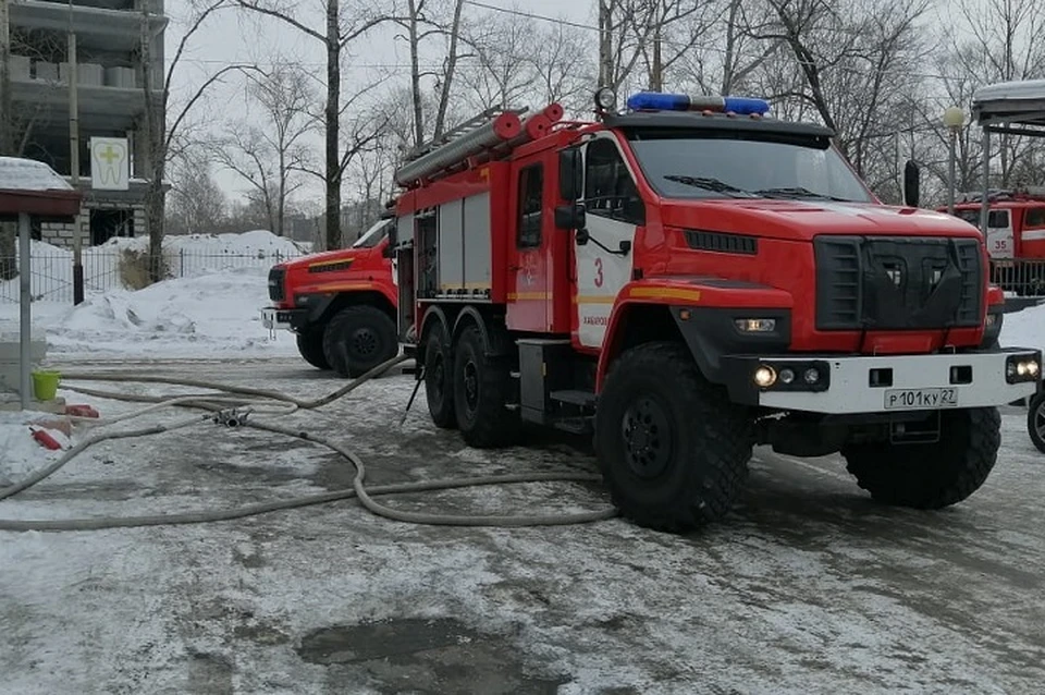 В Хабаровске произошел пожар в Клинико-Диагностическом центре