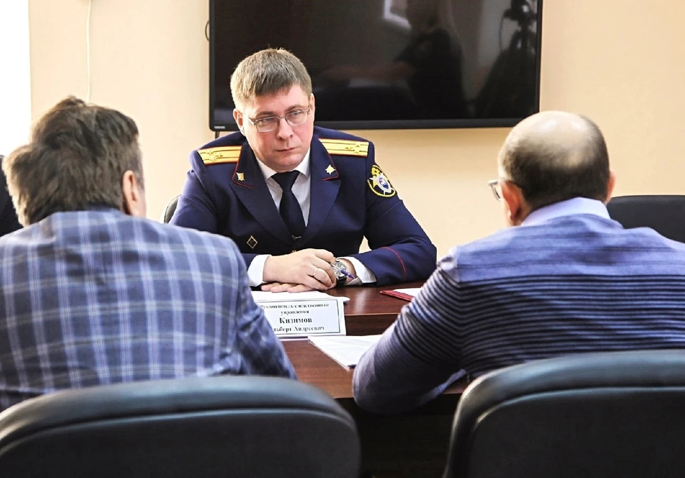Полковник юстиции Альбер Кизимов провел прием граждан Фото: СУ СК РФ по Тверской области