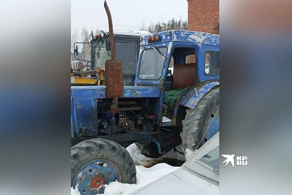 Трактор угнали с трассы. Фото: предоставлено владельцем транспортного средства