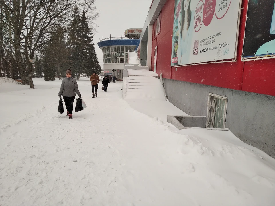 В регионе держится зимняя погода