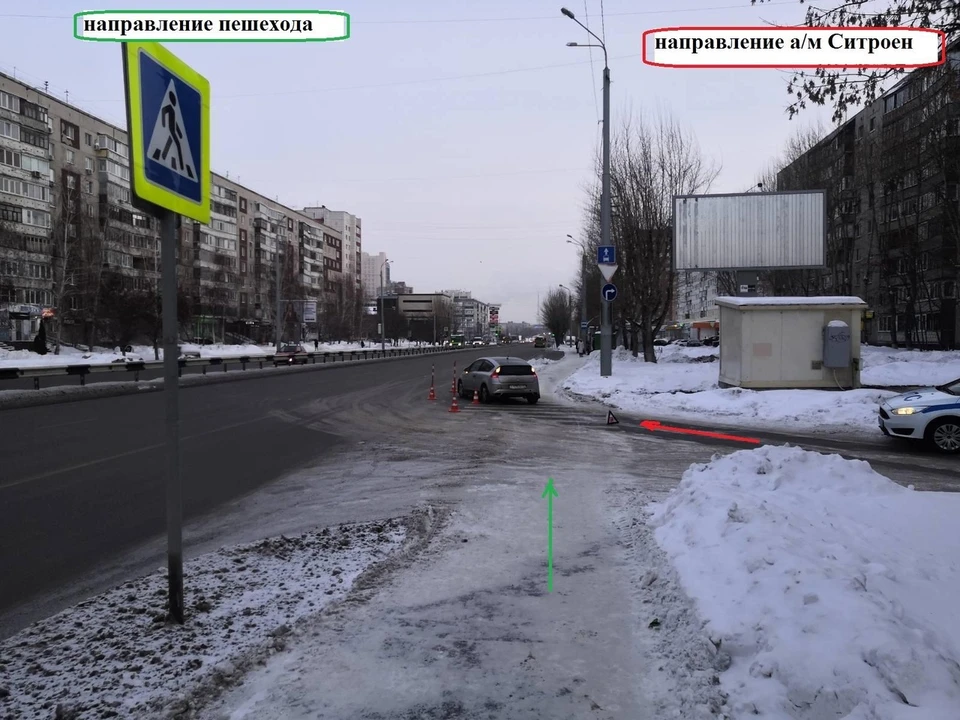 В Тюмени с начала 2022 года на зебрах сбили 17 пешеходов.