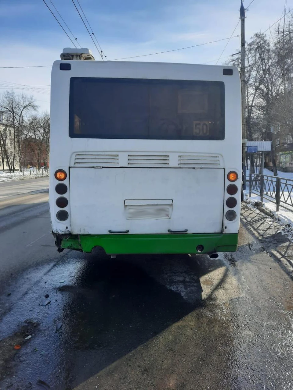 В Тамбове в аварии пострадала пассажирка автобуса - KP.RU