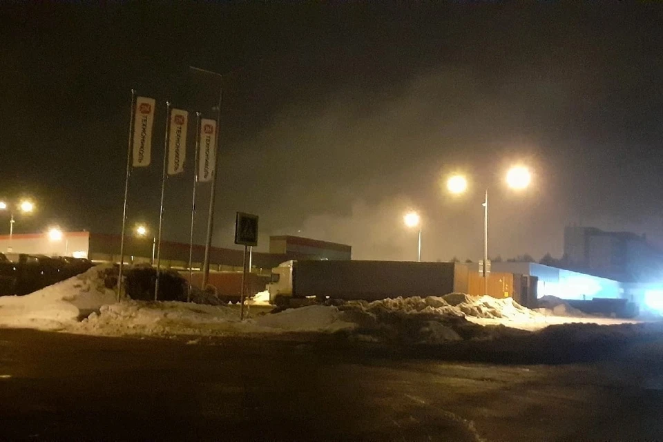 4 марта завод «Техно» запечатлели в дыму новых выбросов. Фото: vk.com/ryazanformat
