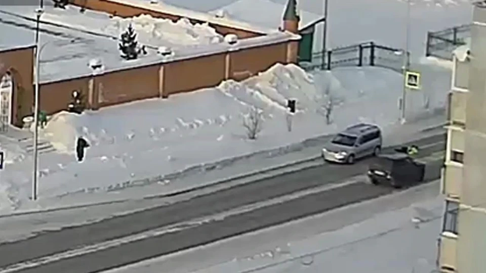 Момент аварии