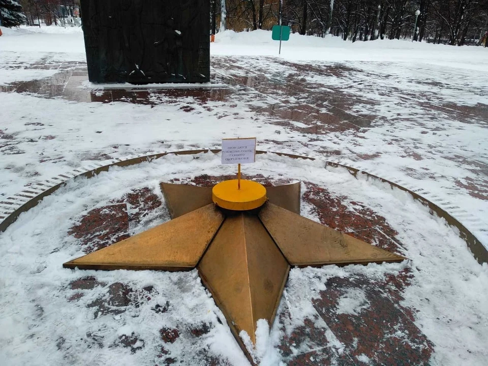 Памятник приостановит работы до 24 марта. Фото: администрация Тольятти