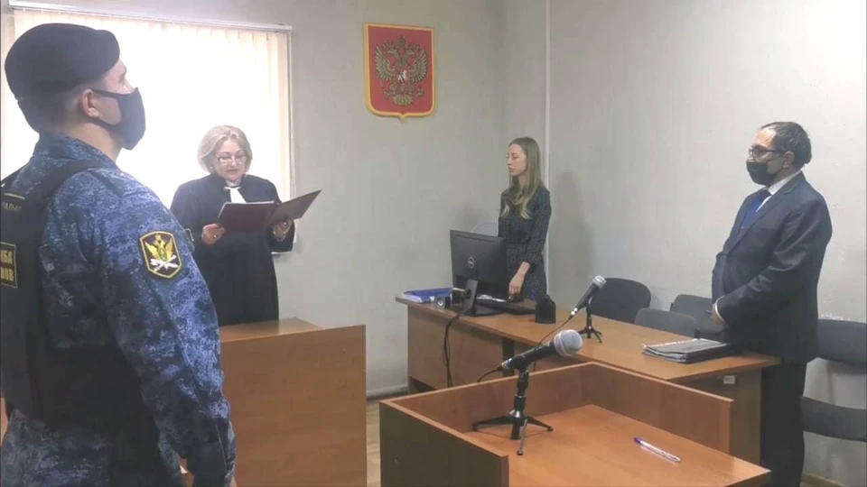 Скриншот из видео судебного заседания. Фото: ГИБДД Красноярск