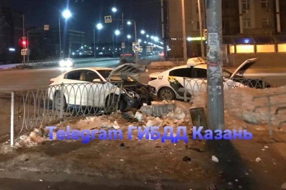 За прошедшие сутки в городе зарегистрировали 192 аварии. Фото: ОГИБДД УМВД РФ по Казани