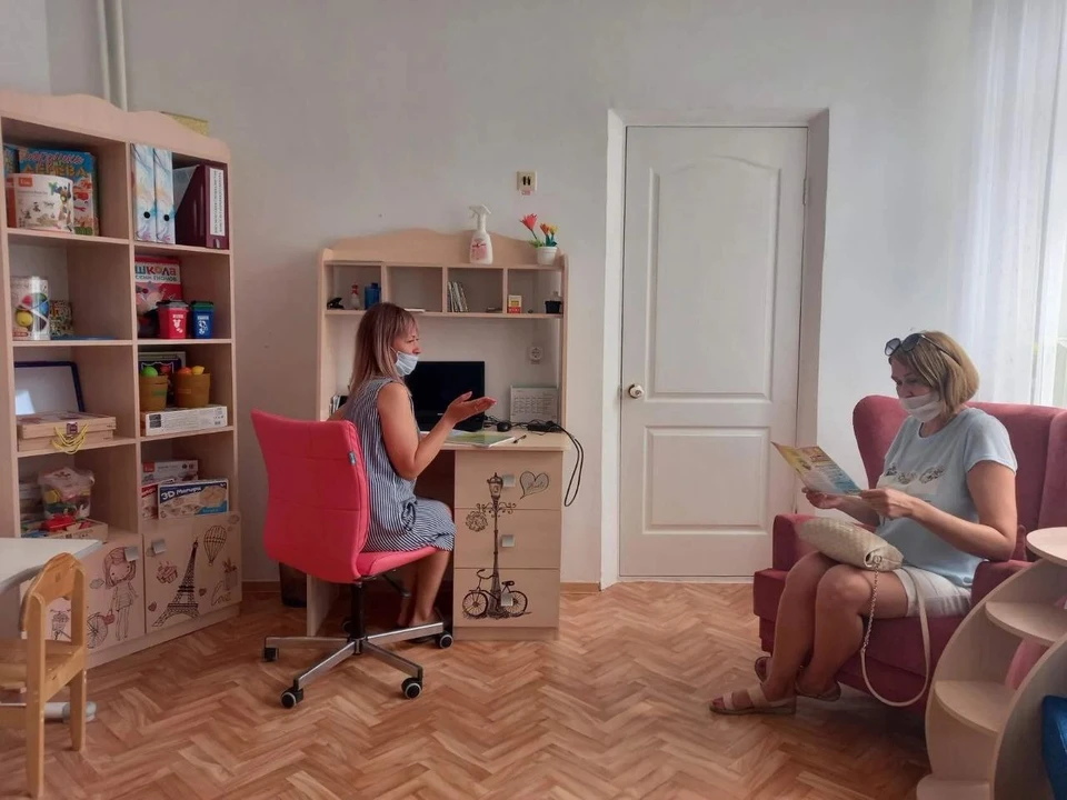 В специальных краевых центрах родителям помогают наладить отношения с детьми Фото: t.me/minkovaanna23