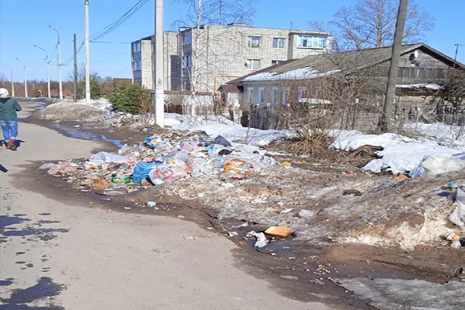 Свалку у дороги устроили сами жители vk.com/public157825761/Ксения Сизова