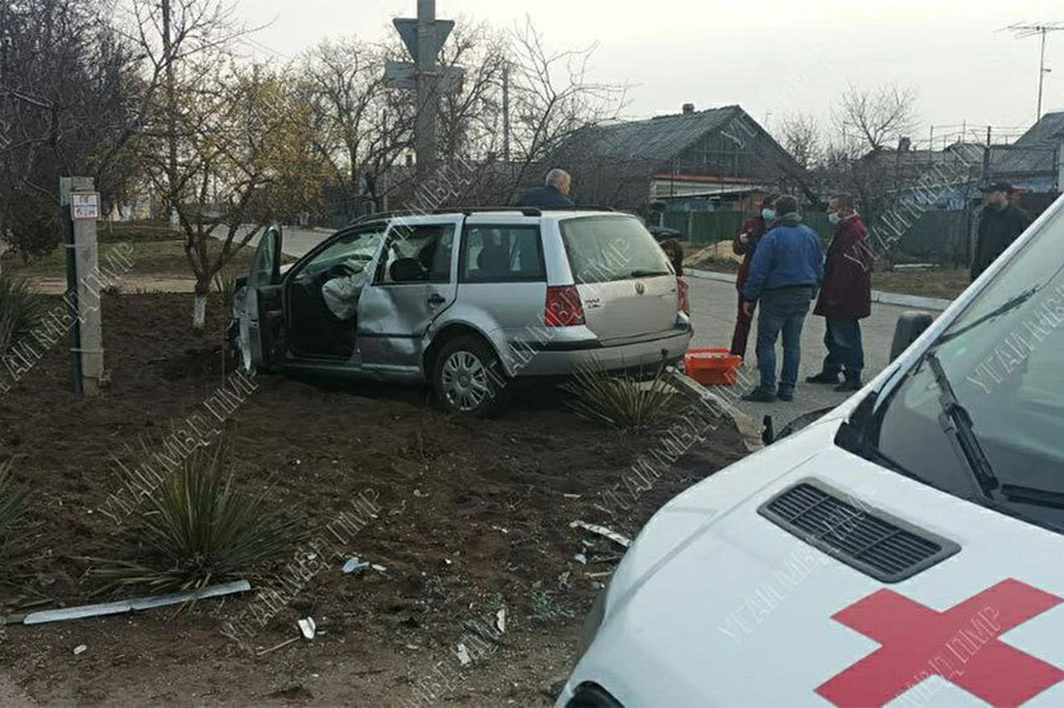 В аварии пострадали три человека (Фото: МВД Приднестровья).