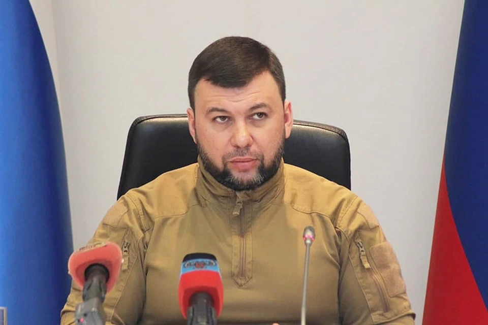Денис Пушилин сообщил о сложившейся боевой ситуации в Мариуполе. Фото: АГ ДНР