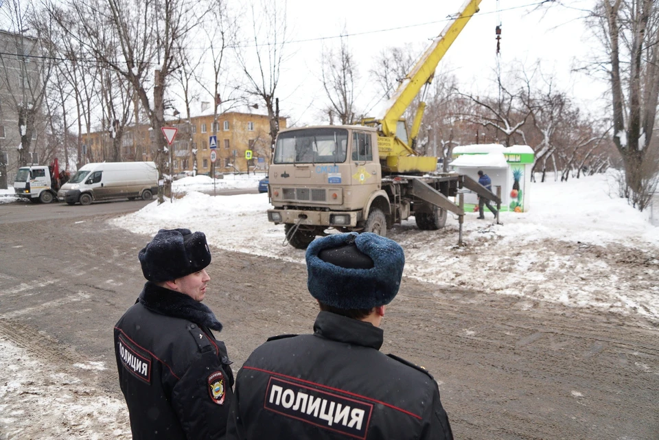 В принудительном порядке было демонтировано 15 киосков