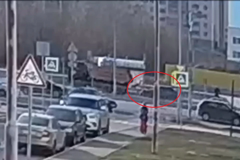 ДТП произошло напротив дома №109 по проспекту Мира.