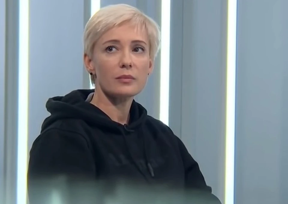 Чулпан Хаматова столкнулась со строгим допросом на латвийском ТВ. Фото: стоп-кадр видео