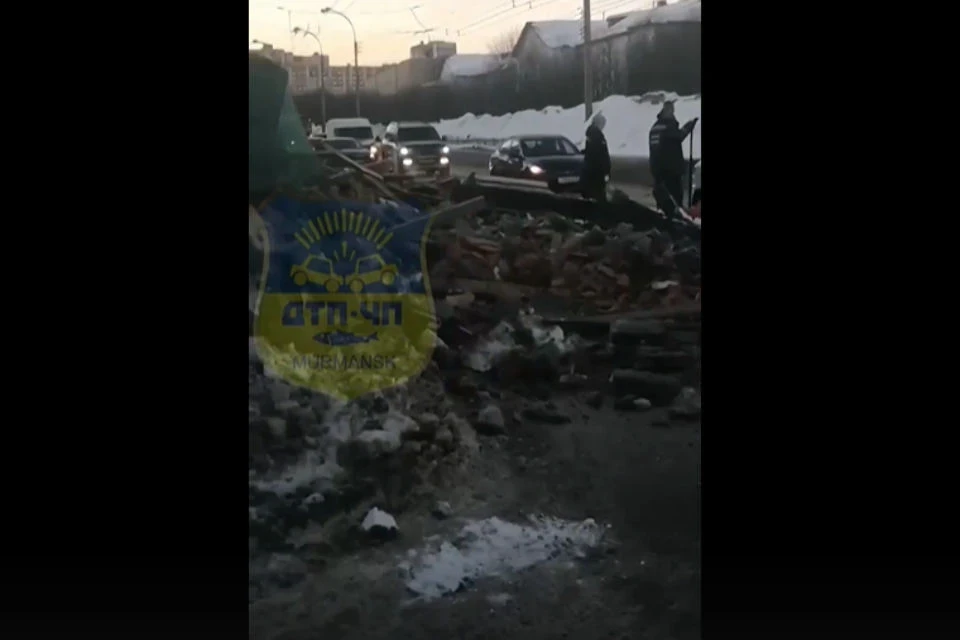 В прокуратуре региона по данному факту провели проверку. Фото: сркин видео vk.com/murmansk_dtp