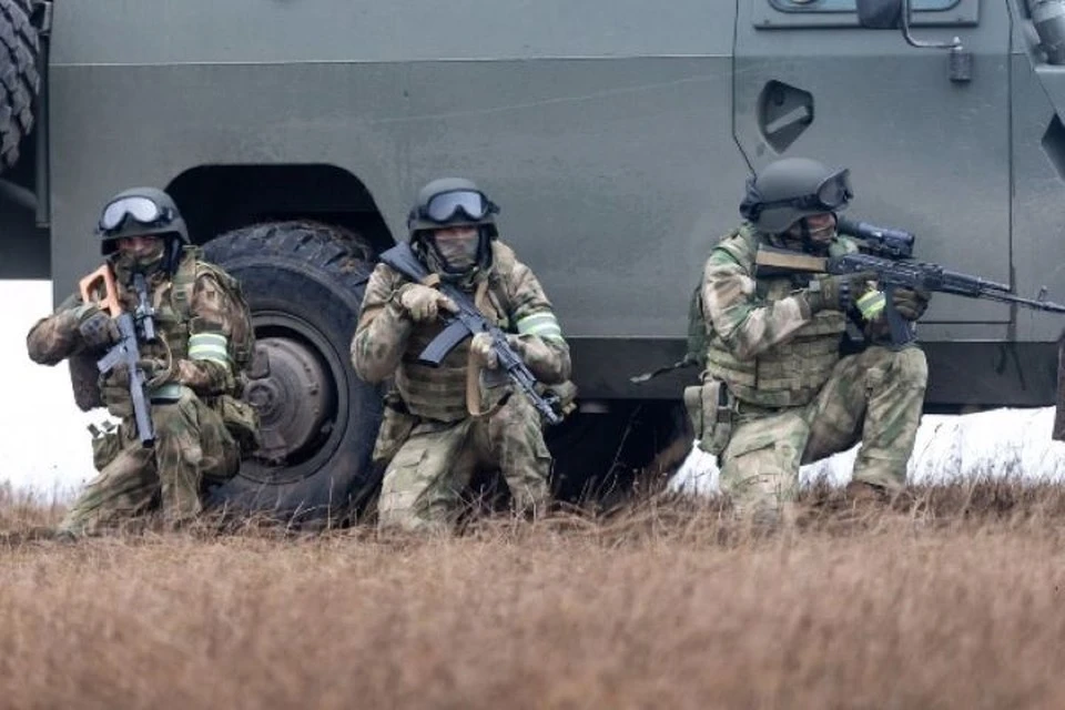 Росгвардейцы в Харьковской области захватили самоходную артиллерийскую установку украинских националистов