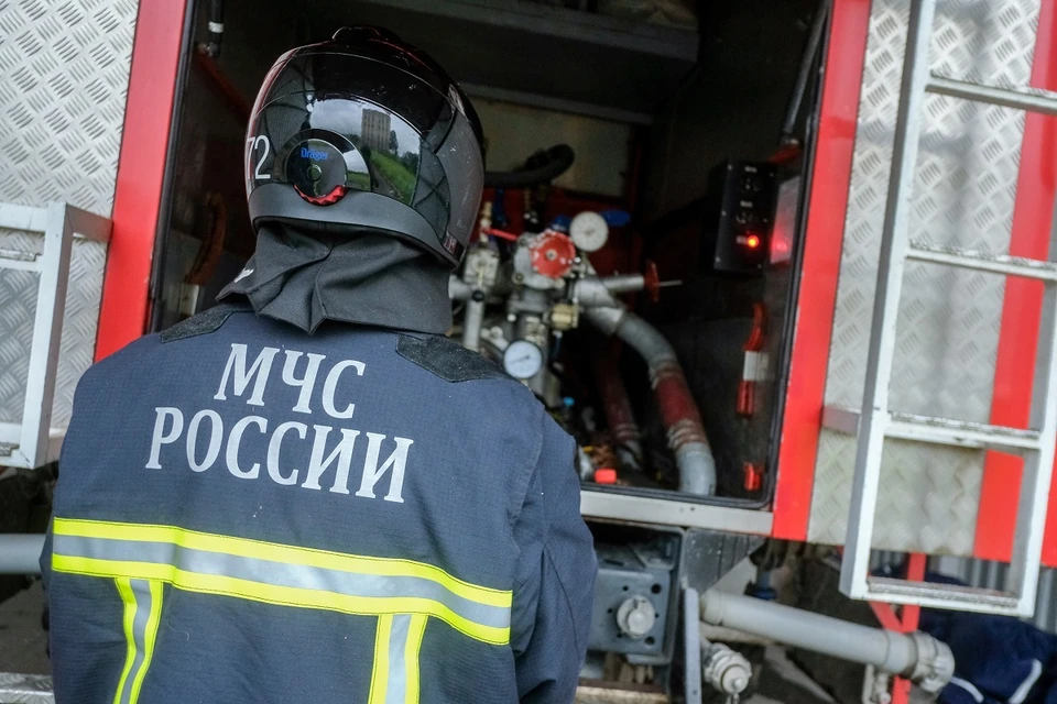 На место пожарные выехали по звонку очевидца