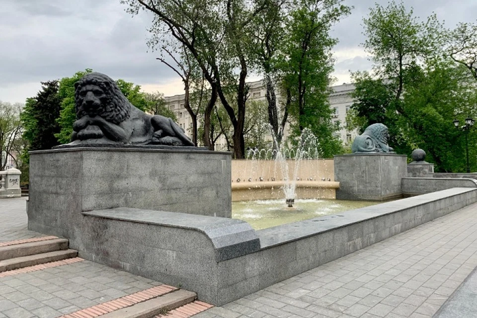 Фонтаны вновь заработали с наступлением весны. Фото: сайт администрации Ростова