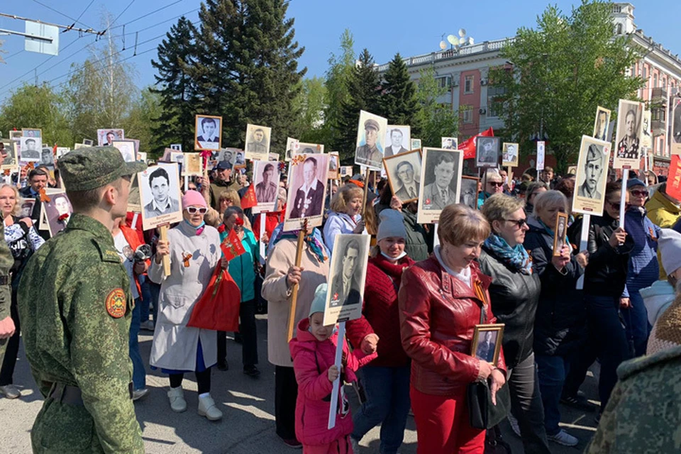 "Бессмертный полк" в Барнауле проводят в формате офлайн