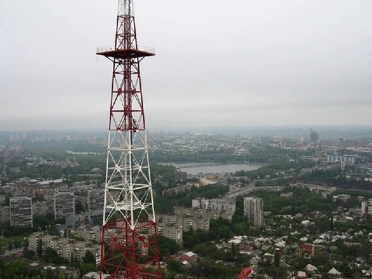 В Донецке огнем ВСУ повреждена телевышка - KP.RU