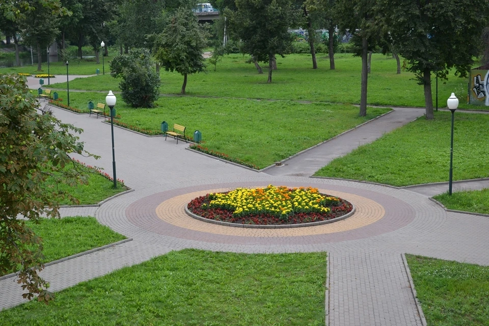 В Орле начался покос травы