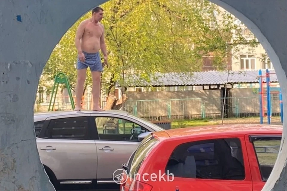 Когда мужчину выпишут из наркологического отделения, он будет опрошен сотрудниками полиции Фото: скриншот с видео