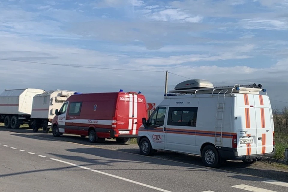 Спасателей уже отозвали в пункты постоянной дислокации. Фото: управления МЧС России по РО