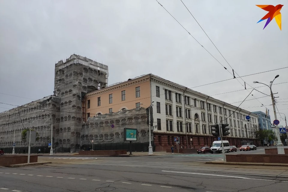 Такие изменения уже видны на площади Якуба Коласа в Минске. Фото: читатель «КП»