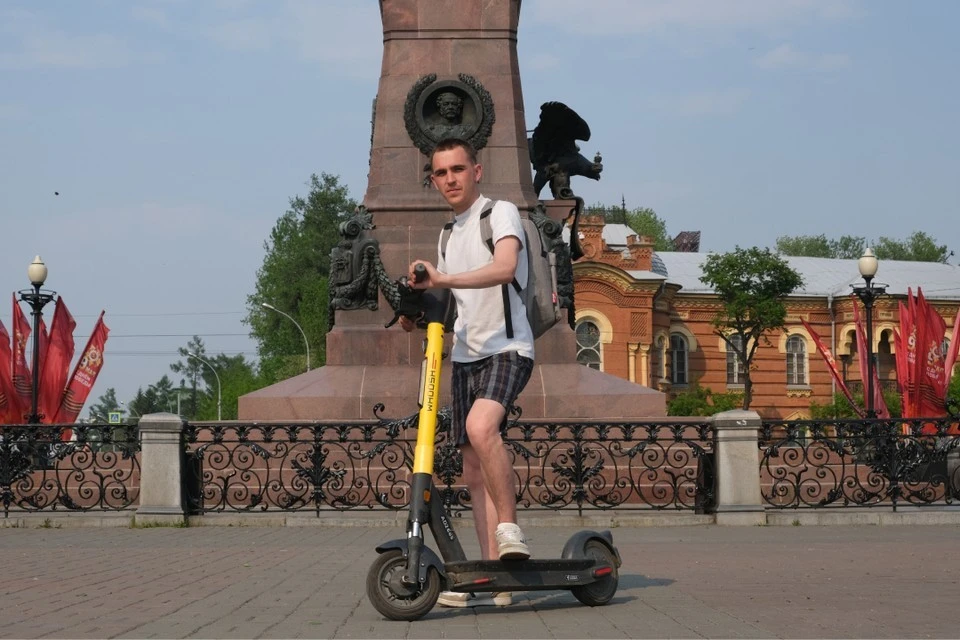 Выяснилось, хотят ли жители Иркутска ездить на работу на самокате. Фото: Андрей ГУСЕВСКИЙ