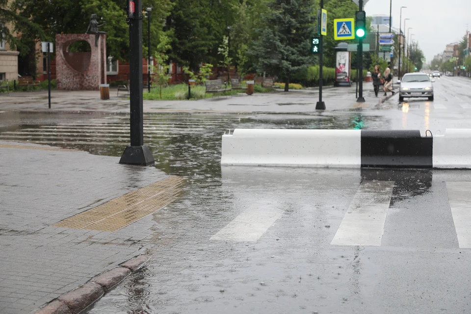 В Красноярске ожидаются холодные и дождливые выходные