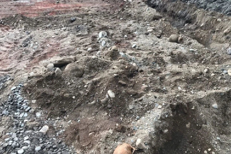 Предположительно, в довоенный период времени на этом участке местности располагалось кладбище. Фото: vk.com/kola_official51