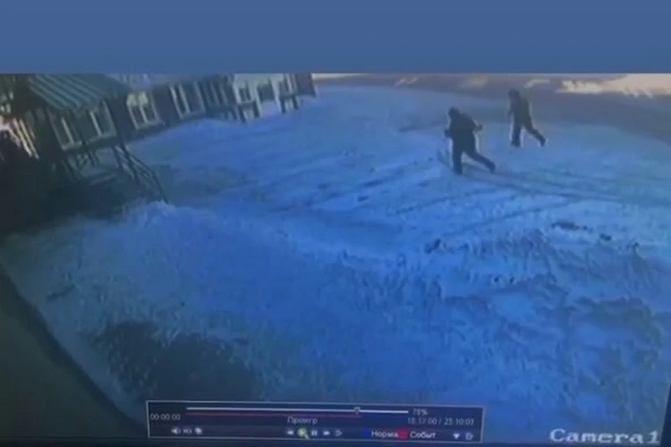 Фото: стопкадр из видео МВД по Красноярскому краю