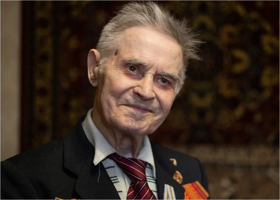 Степан Прохорович в 95 лет не потерял боевой настрой!